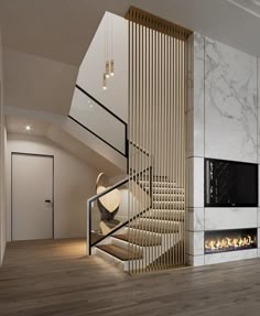 Learn how to incorporate modern luxury staircase design elements into your home with expert tips from Tech Floa.