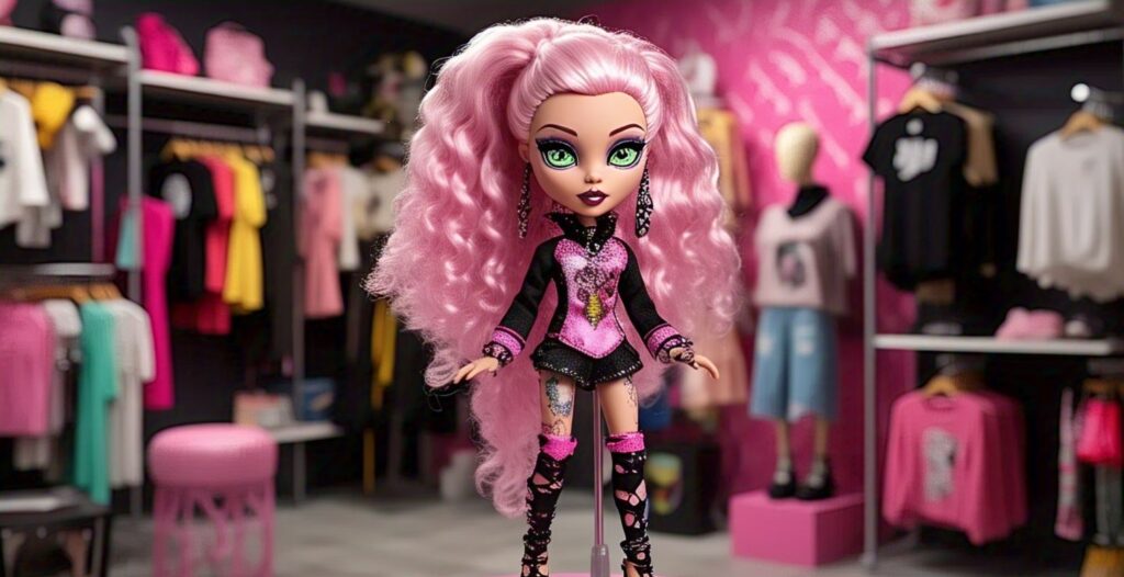 Monster High Clawdeen Wolf Reproduction Doll Wearing Original Fashion