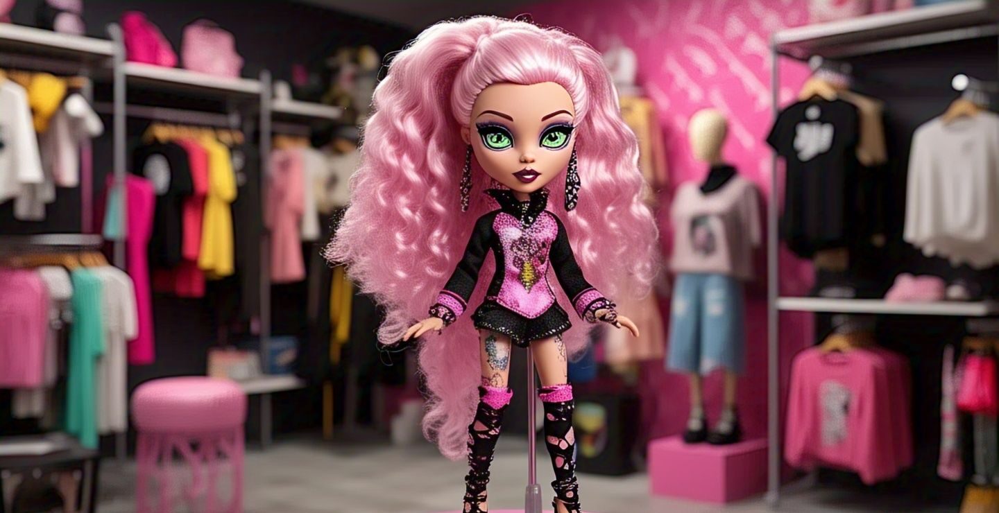 Monster High Clawdeen Wolf Reproduction Doll Wearing Original Fashion