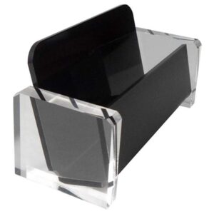 RFID-blocking metal card holder safeguarding contact information