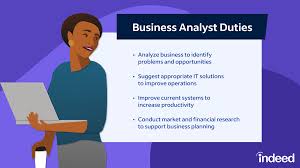 "Team meeting discussing business analyst jobs tasks"