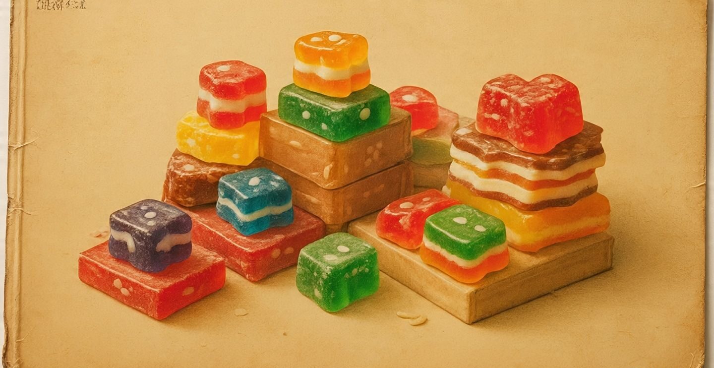 Popular Candies Featured in Old Fashioned Catalogs